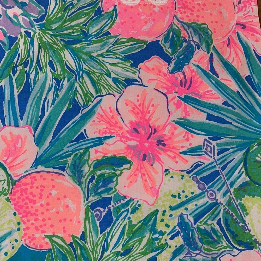 Lilly Pulitzer girls little Lilly classic shift dress Multi Swizzle sizes 7& 10 - Picture 2 of 12